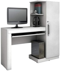 Mesa para Computador Office 1 GV Branca - Valdemóveis