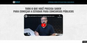 melhor curso para concurso