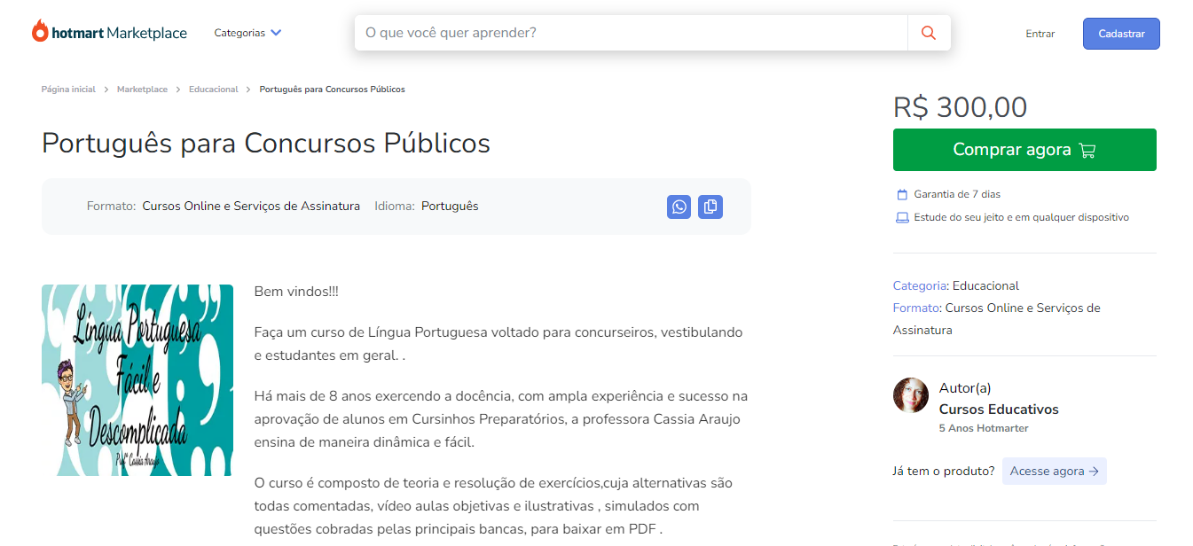Curso Português para Concursos Públicos