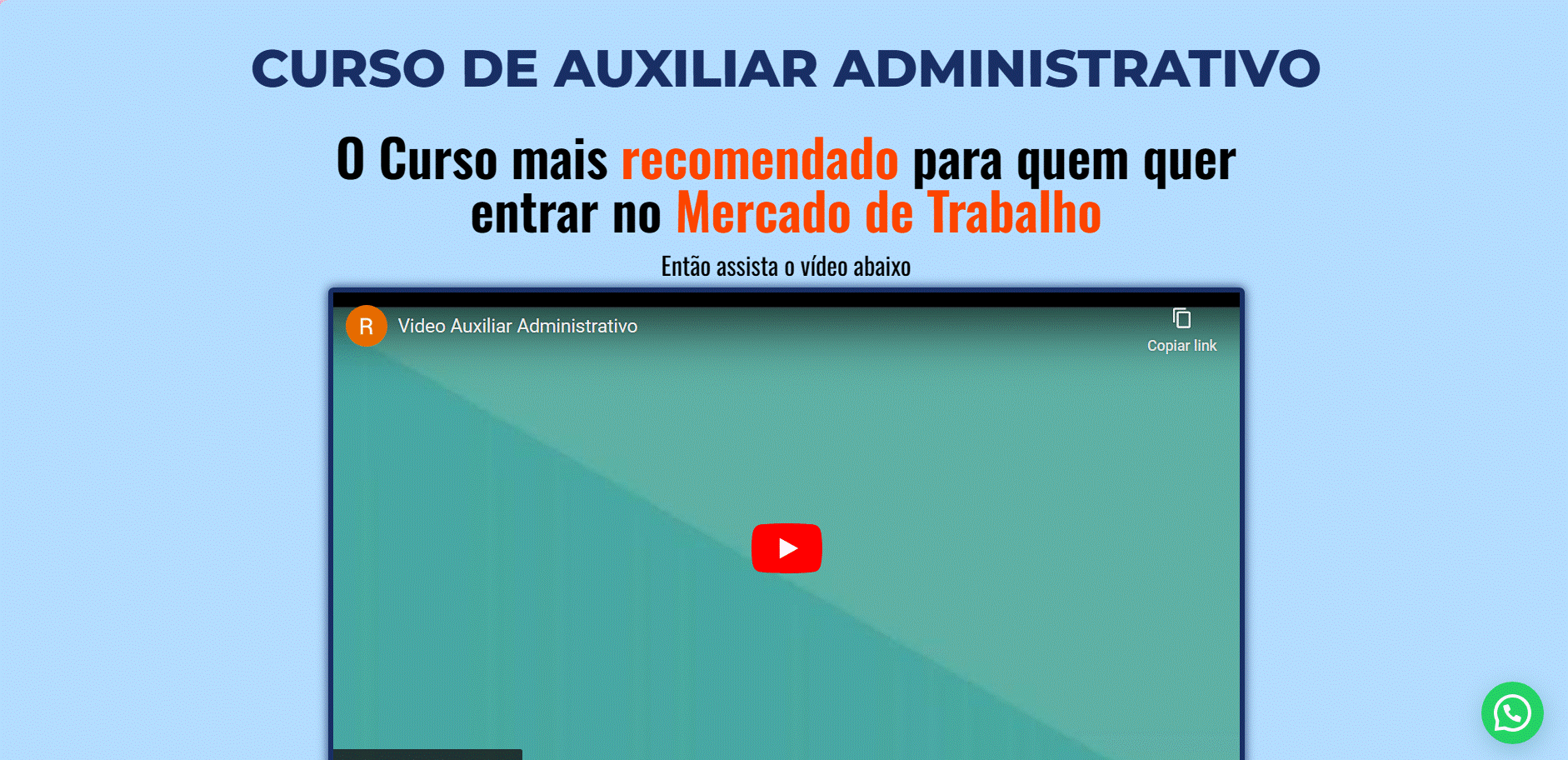 Curso de Auxiliar Administrativo - Contafilan Consultoria e Treinamentos 